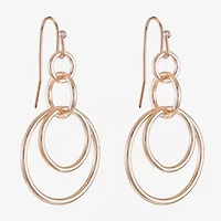 Liz Claiborne Orbital Womens Drop Earrings