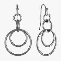 Liz Claiborne Orbital Womens Drop Earrings