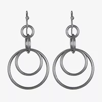 Liz Claiborne Orbital Womens Drop Earrings