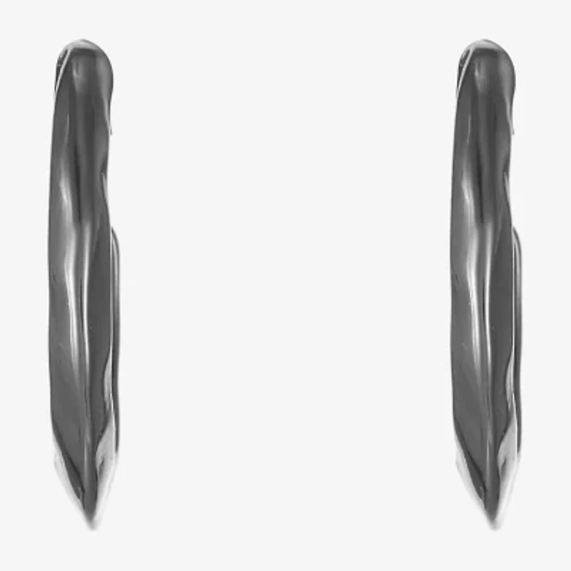 Liz Claiborne Open Womens 35mm Hypoallergenic Hoop Earrings