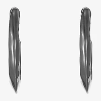 Liz Claiborne Open Womens 35mm Hypoallergenic Hoop Earrings