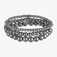Liz Claiborne 3 Row Womens Stretch Bracelet