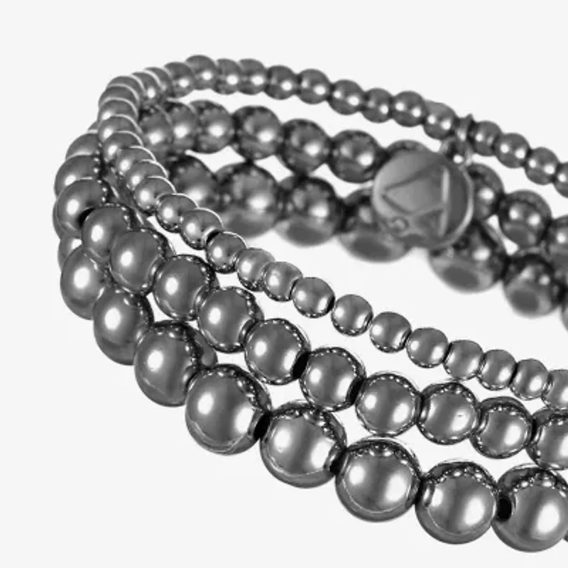 Liz Claiborne 3 Row Womens Stretch Bracelet