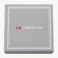 Liz Claiborne Pendant Necklace And Drop Earring Womens 2-pc. Jewelry Set