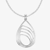 Liz Claiborne Pendant Necklace And Drop Earring Womens 2-pc. Jewelry Set