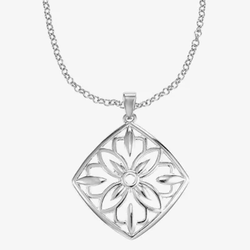 Liz Claiborne Pendant Necklace And Drop Earring Womens 2-pc. Jewelry Set