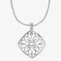 Liz Claiborne Pendant Necklace And Drop Earring Womens 2-pc. Jewelry Set