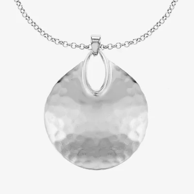 Liz Claiborne Pendant Necklace And Drop Earring Womens 2-pc. Jewelry Set