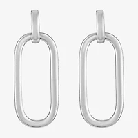 Liz Claiborne Doorknocker Womens Hypoallergenic Drop Earrings