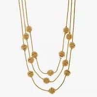 Monet Jewelry Womens Inch Strand Necklace