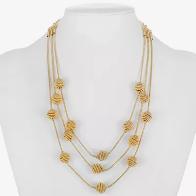 Monet Jewelry Womens Inch Strand Necklace