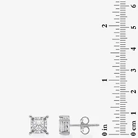 (I / I1) 2 CT. T.W. Lab Grown White Diamond 10K White Gold Stud Earrings