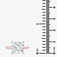 G-H / Vs2-Si1) Womens / Ct. T.W. Lab Grown White Diamond 14K Rose Gold Solitaire Engagement Ring