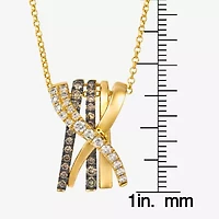 Le Vian® Pendant featuring Nude Diamonds™ Chocolate Diamonds® set in 14K Honey Gold™