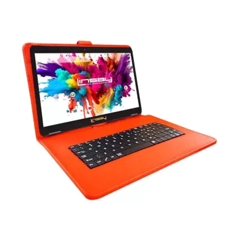 10.1 Octa Core 128Gb Tab Red Keyboard App