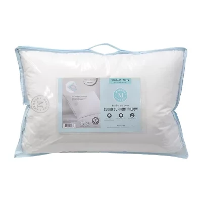 Martha Stewart Feather & Down Cloud Support Pillow