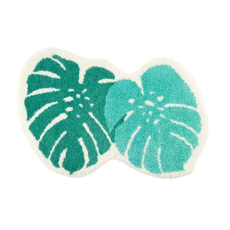 Town And Country Monstera Bath Rug