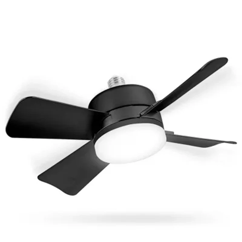Bell + Howell Socket With Warm Lighting And Remote Control Ceiling Fan