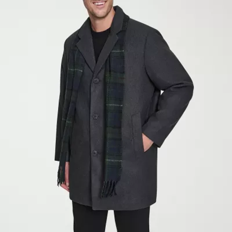 Dockers Mens Midweight Big and Tall Coat