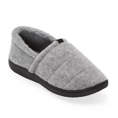 St. John's Bay Suede Scuff Mens Memory Foam Clog Slippers