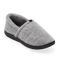 St. John's Bay Suede Scuff Mens Memory Foam Clog Slippers
