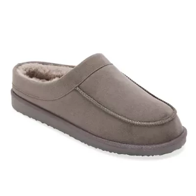 St. John's Bay Mens Memory Foam Slip-On Slippers