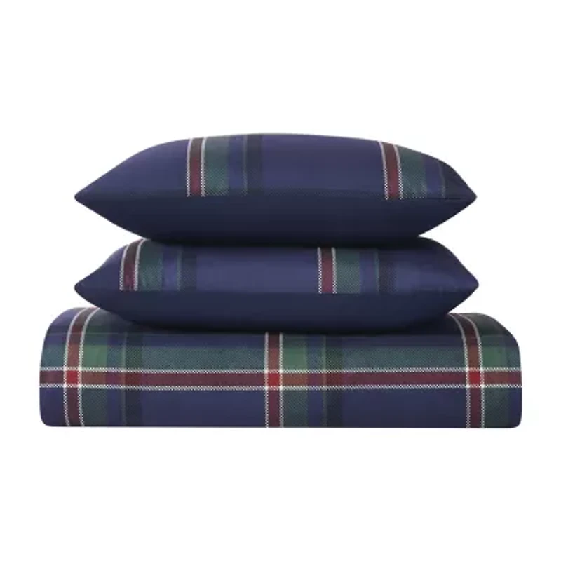 Truly Soft Bronson Plaid Midweight Comforter Set