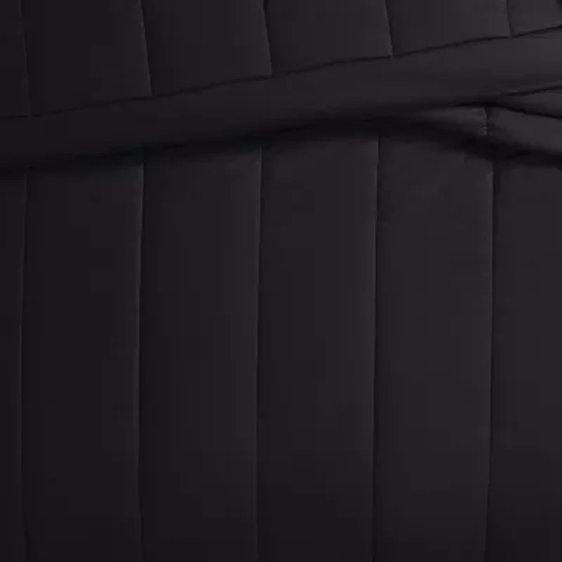 Brooklyn Loom Cotton Percale Midweight Comforter Set