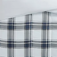 London Fog Nottingham Plaid Midweight Comforter Set