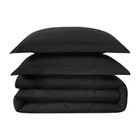 Cannon Solid Percale Midweight Comforter Set