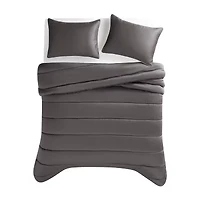 Christian Siriano New York Cotton Sateen Midweight Comforter Set