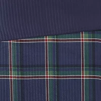 Truly Soft Bronson Plaid Quilt Set
