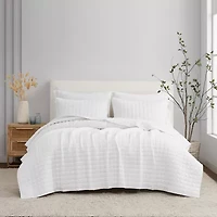 Brooklyn Loom Flax Linen 3-pc. Quilt Set