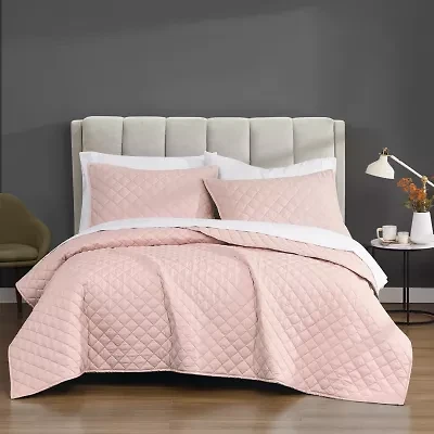 Cannon Solid Percale Quilt Set