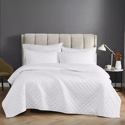 Cannon Solid Percale Quilt Set