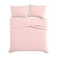 Cannon Solid Percale Quilt Set