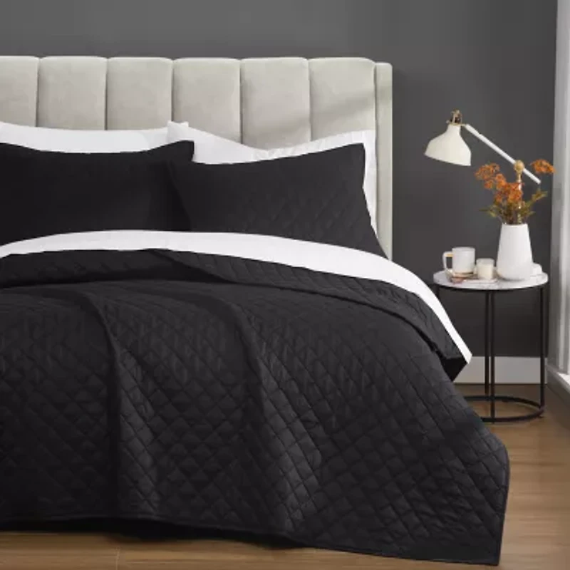 Cannon Solid Percale Quilt Set