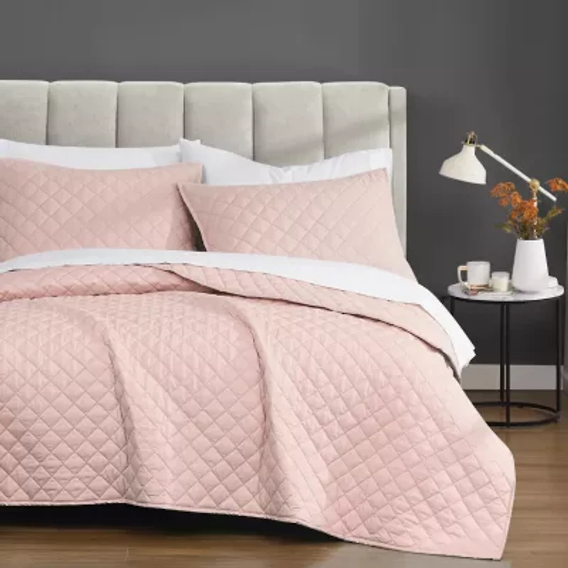 Cannon Solid Percale Quilt Set