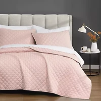 Cannon Solid Percale Quilt Set