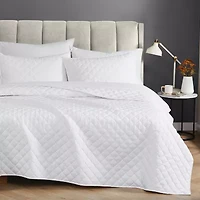 Cannon Solid Percale Quilt Set