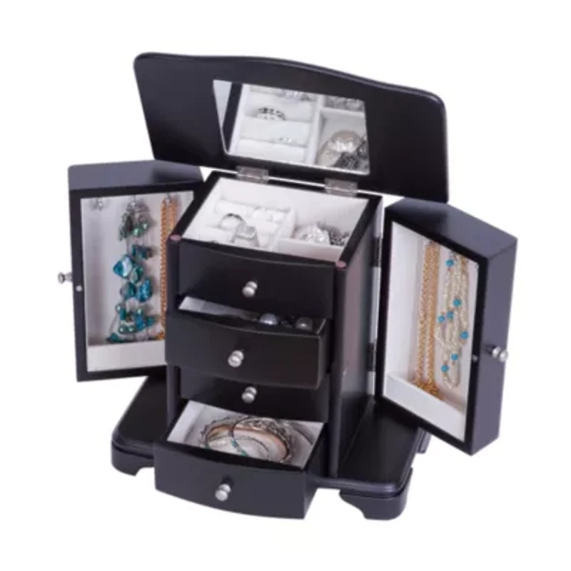 Mele and Co Kennedy Java-Finsh Jewelry Box