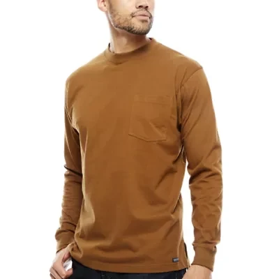 Smiths Workwear Mens Crew Neck Long Sleeve T-Shirt