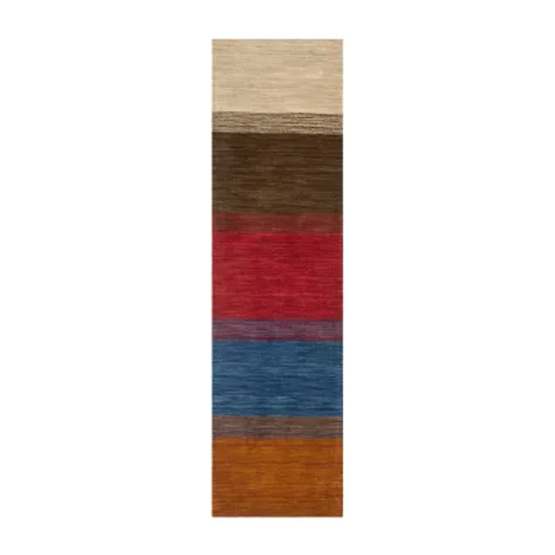 Safavieh Himalaya Collection Ilarion Striped Runner Rug