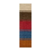 Safavieh Himalaya Collection Ilarion Striped Runner Rug