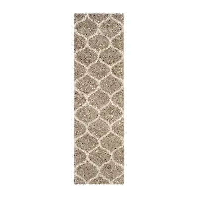 Safavieh Hudson Shag Collection Maria Geometric Runner Rug