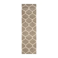 Safavieh Hudson Shag Collection Maria Geometric Runner Rug
