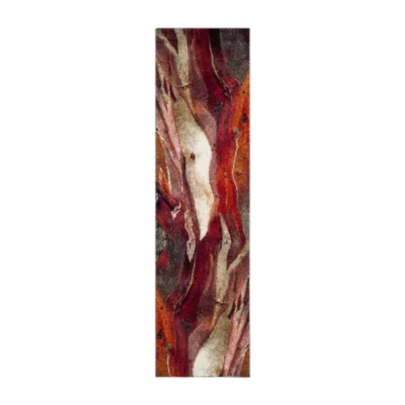 Safavieh Glacier Collection Jarrett Geometric Runner Rug