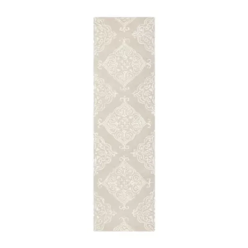 Safavieh Glamour Collection Aubrey Damask Runner Rug