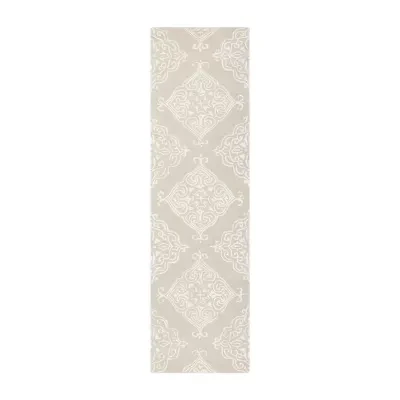 Safavieh Glamour Collection Aubrey Damask Runner Rug