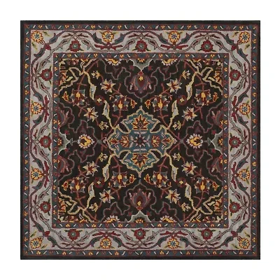 Safavieh Heritage Collection Cleves Oriental Square Area Rug